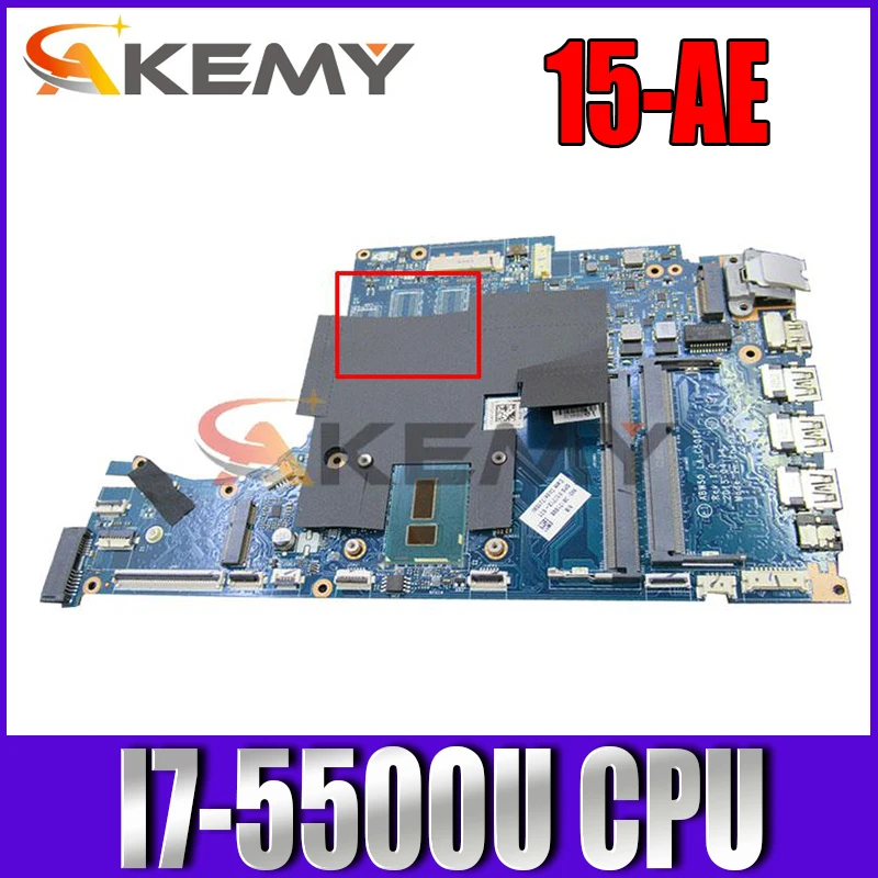 

Материнская плата для ноутбука HP ENVY 15-AE ABW50 812713-601 812713-001 812713-501 LA-C501P REV 1,0 W/ I7-5500U CPU