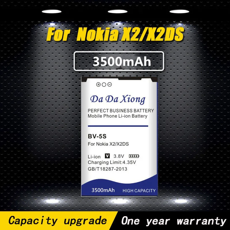 

Model [ BV-5S ] Internal Phone Battery for Nokia X2 , BV 5S X2DS RM-1013