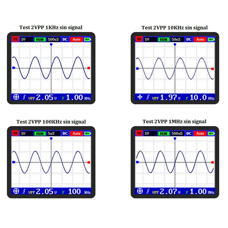 Цифровой осциллограф с полосой 5 м портативный мини-осциллограф 20 Мвыб./с для DSO