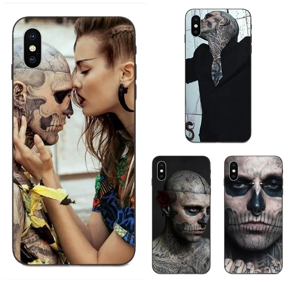 За счет складки мягкая модная чехол зомби для мальчиков Рик дженест Galaxy A10S A20S A2 Core