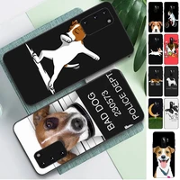 fhnblj jack russell terrier phone case for samsung s 4 6 7 5 8 9 10 20 plus lite edge s10 5g