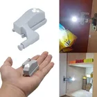 Светодиодный шарнирный светильник под шкафкнижный шкаф Универсальный сенсорный аккумулятор шкаф для ламп умный индукционный ночник s