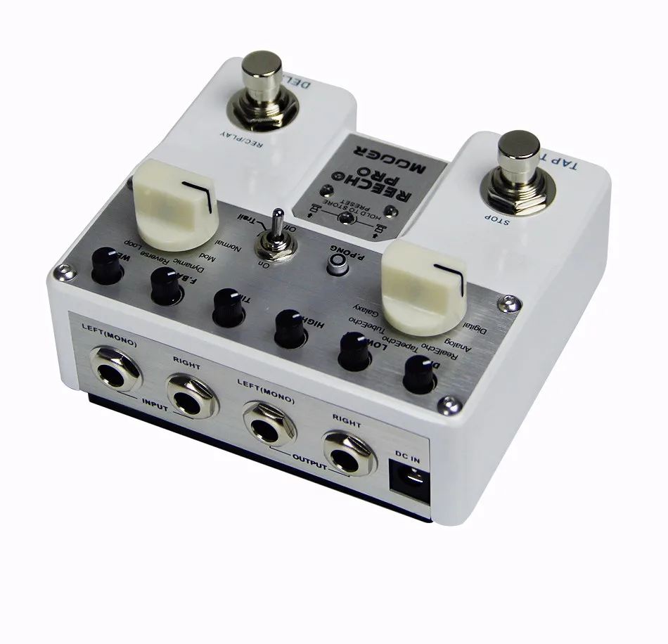 MOOER Reecho Pro цифровые аналоговые гитарные педали с эффектом Delay Twin Footswitch 6 эффекты