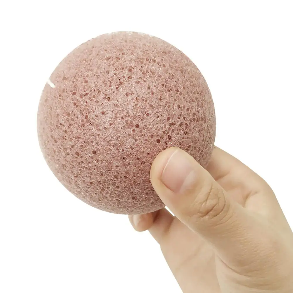 1 шт. натуральная косметика Konjac бамбуковый уголь инструмент для чистки лица