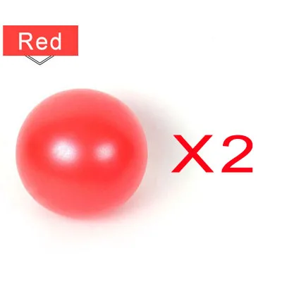 Red 2pcs 25cm йога мяч Indoor Training Йога пшеницы трубки мяч для гимнастики и фитнеса пилатес мяч для упражнений на балансирование тренажерный зал Фитнес Core мяч - Цвет: Red 2pcs