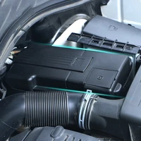car engine battery positive negative electrode protective cover for skoda karoq kodiaq octavia a7 for vw tiguan mk2 accessories
