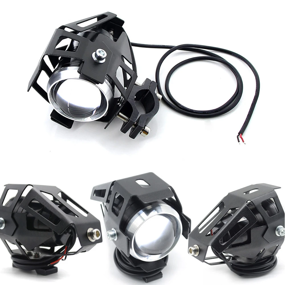 Мотоцикл LED головной светильник s U5 Светодиодный точечный moto тумана Точечный 12V