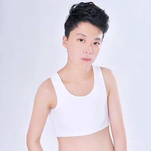 Повседневный дышащий корсет для девочек с пряжкой короткий груди майка