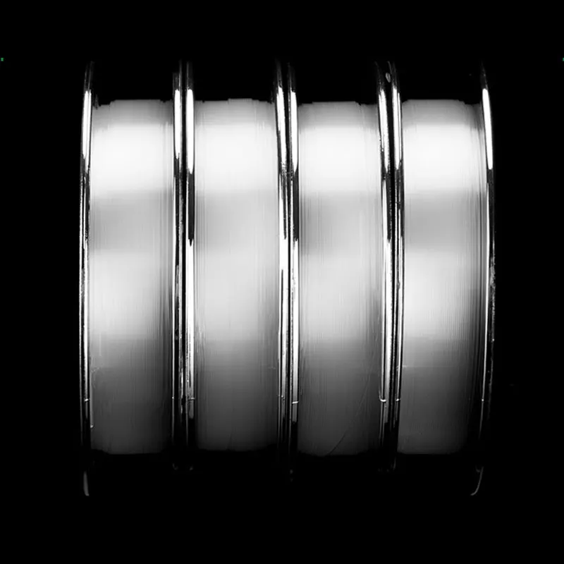 Леска для поводка 100 м 100% углеродная рыболовная леска -31 анг. Фунт. однонитевая