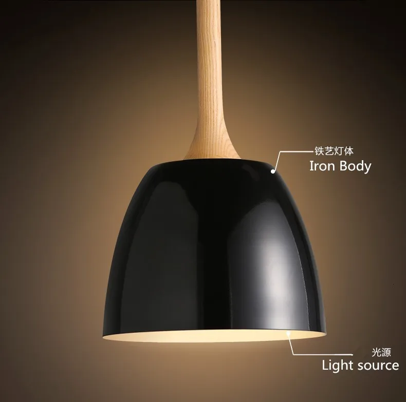 Простая современная лампа Скандинавское искусство стеклянная люстра светильник