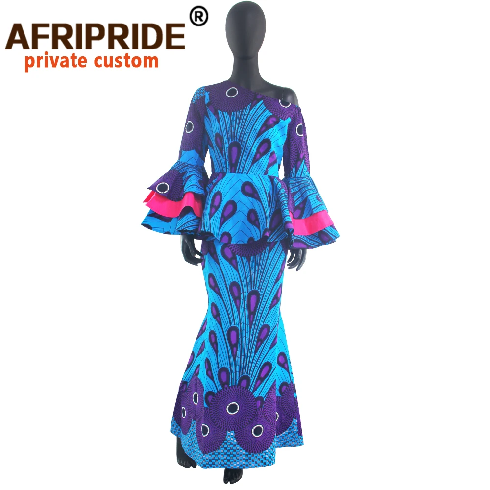 Африканские платья для женщин Afripride индивидуальное изготовление расклешенные