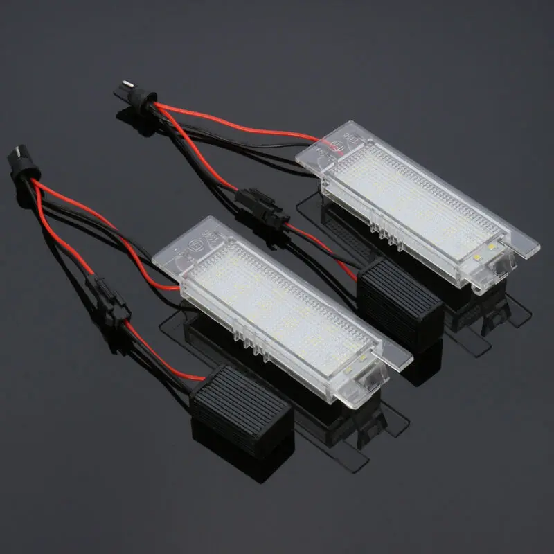 

LED License Plate Light Auto Bulbs Car For Fiat Grand Punto Marea Multipla 12V