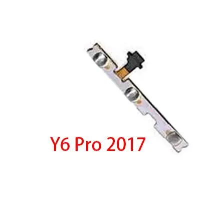 Y6 Pro 2017 10 шт./лот, включение/выключение питания, громкость ключ для боковой кнопки гибкого кабеля для huawei Y5 Y6 Y7 Pro Y9 Prime Запчасти для авто - Цвет: Y6 Pro 2017
