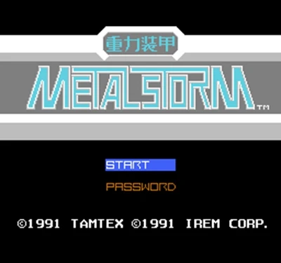 

Metal Storm 60 Pin Game Card Customized For 8 Bit 60pins Game Player