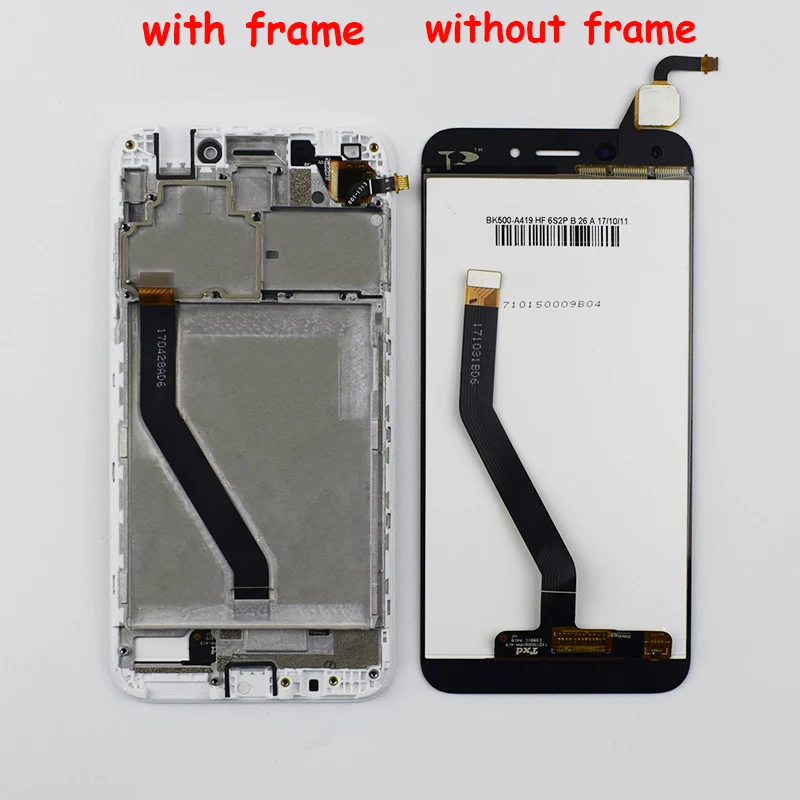 5," ЖК-дисплей для huawei Honor 6A ЖК-дисплей Экран DLI-L22 DLI-L01 DLI-TL20 DLI-AL10 ЖК-дисплей Дисплей кодирующий преобразователь сенсорного экрана в сборе рамка