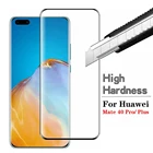 Защитное стекло 9D для huawei mate 20X, 20 pro, 30 lite, 30E, 40 pro plus, RS