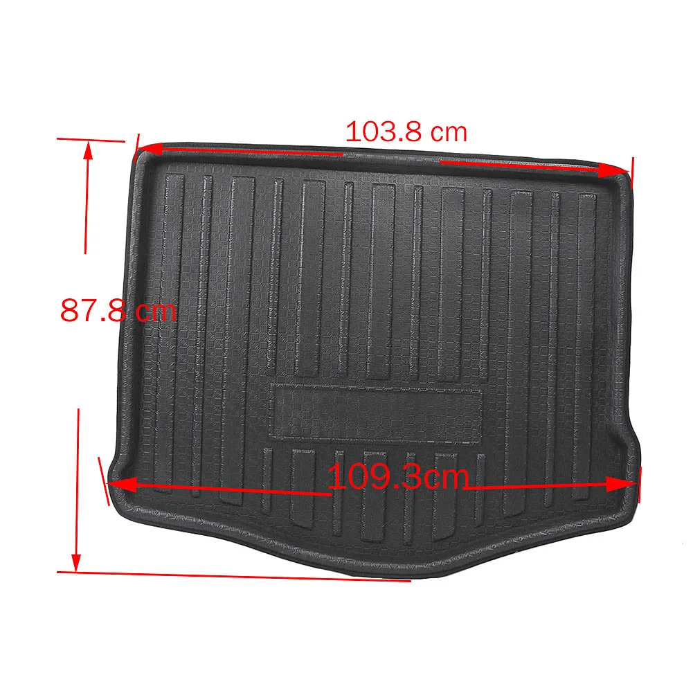 Suitable For FordFocus 2012 Car Rear Trunk Cargo Mat Black Custom Cars Boot Floor Sheet Mud Protective Pad Dust |