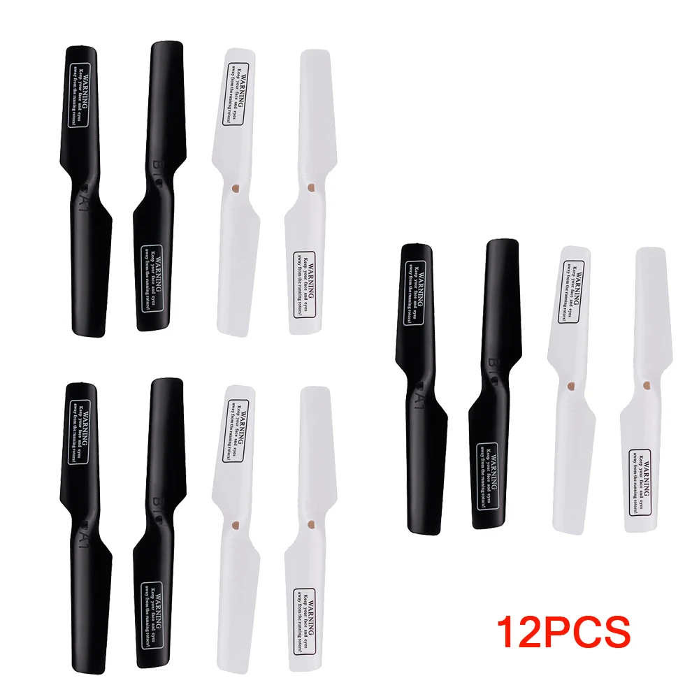 

12PCS UDI Propeller Props Spare Part Suit for UDI U818A U817 RC Quadcopter Drone Blade Spare Part Blade CW CCW Props Accessory