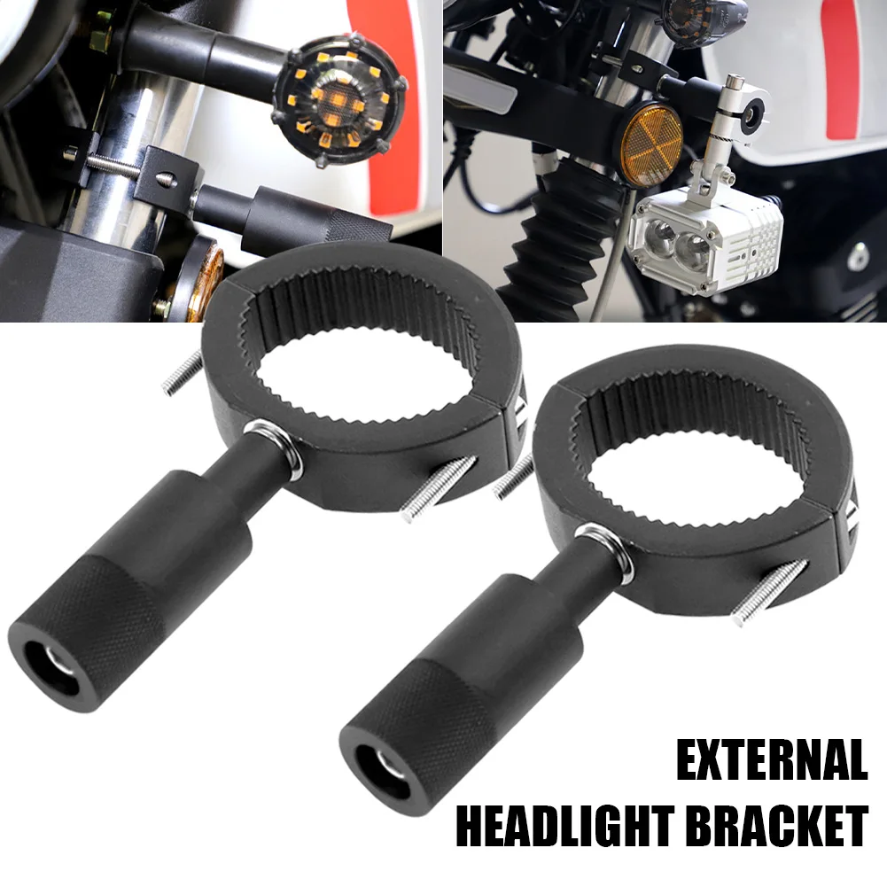 

Motorcycle LED Bar Clamp Mounting Bracket Spotlight External Lamp Holder 36-60mm Extension Light Bracket for Off-Road ATV UTV