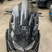 modified motorcycle nmax2020 nmax155 adjustable windscreen windshield windscreens wind board for yamaha nmax155 2020 2021