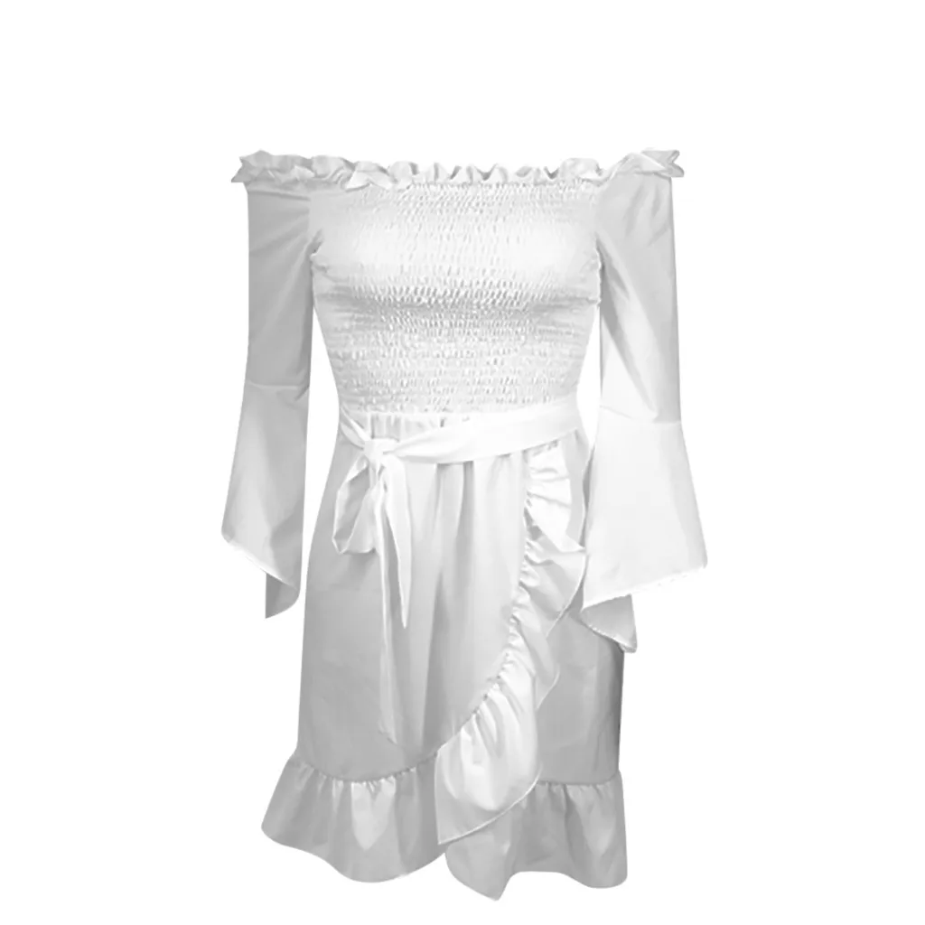 Модные женские платья однотонное милое стильное Бандажное платье Vadim с рукавом