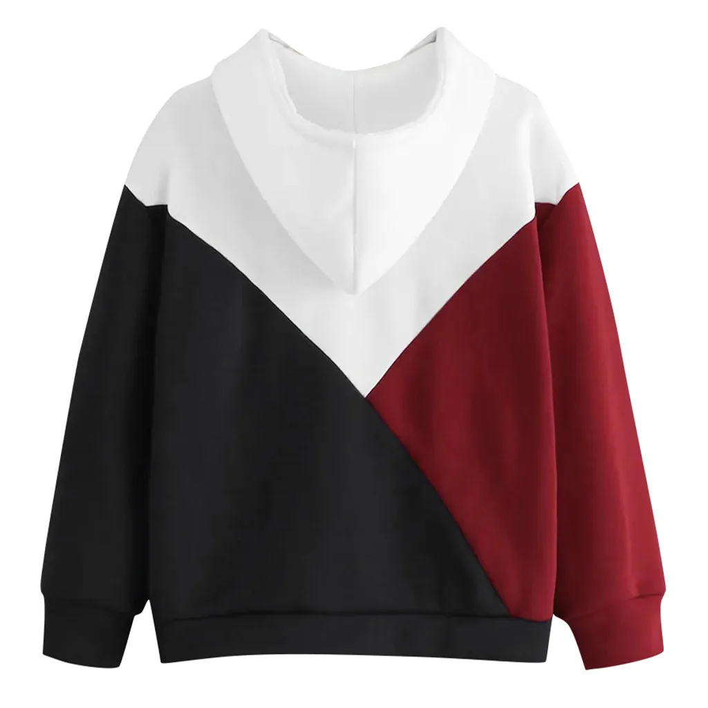 Женские осенне зимние топы женский костюм Женская Осенняя толстовка с капюшоном