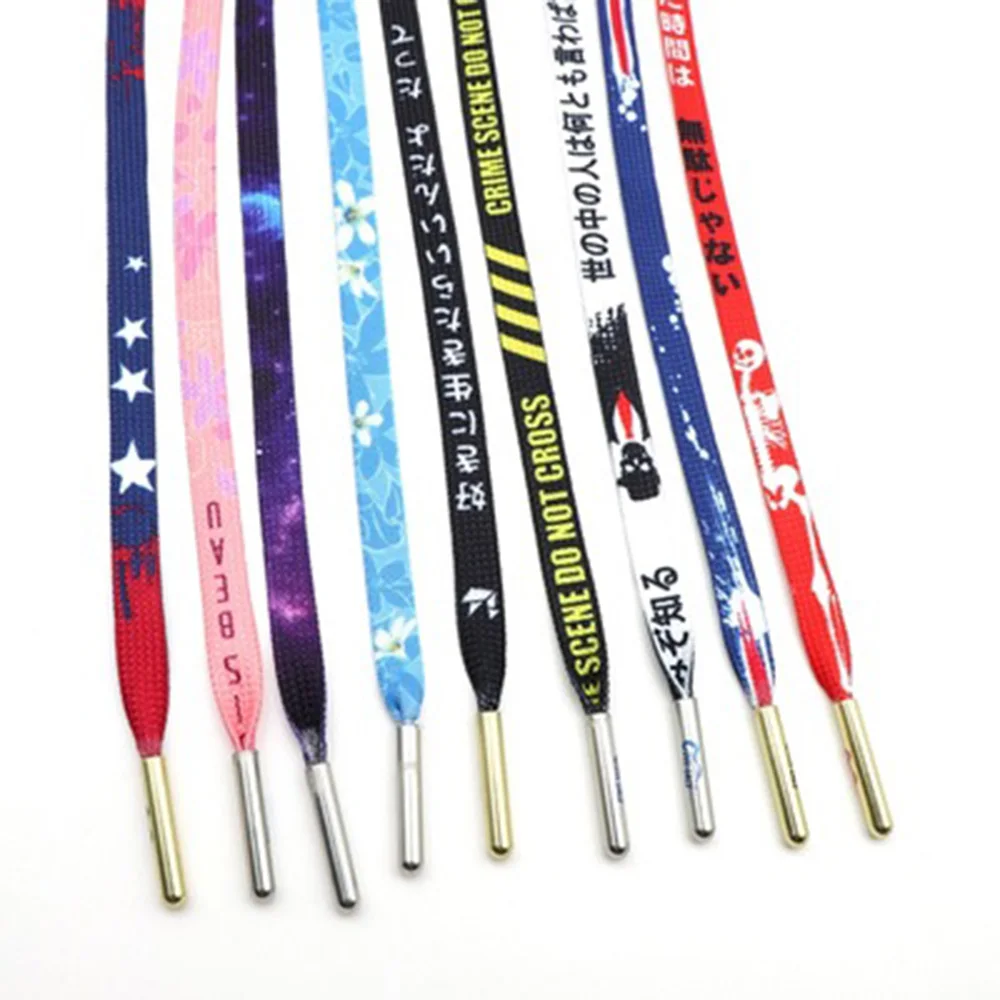 

Flat Starry Sky Colorful Rainbow Flat Canvas Shoelace Letters Casual Laces Shoelaces Suitable For Sports Shoelaces Gift