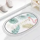 Декор Ретро-ковер полукруглый ковер для ванной комнаты для гостиной классический стиль леопардовый рисунок птицы ковер под заказ домашняя спальня