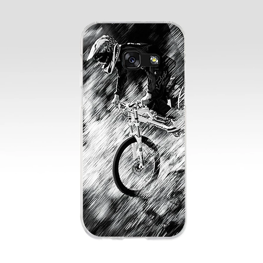 028FG удивительный горный велосипед MTB Мягкий Силиконовый ТПУ чехол для телефона