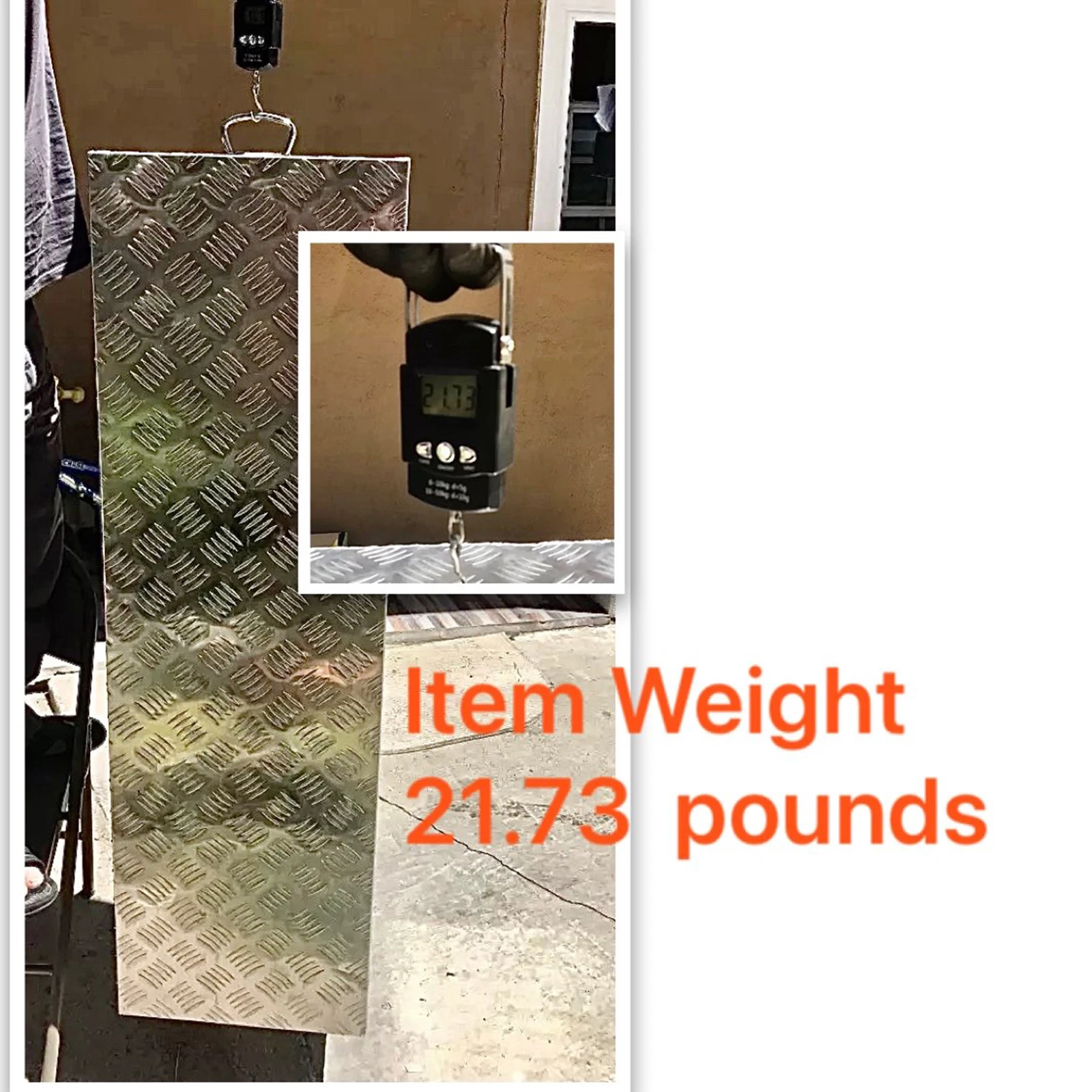 

49 Inch Aluminum Alloy Diamond Plate Toolbox Pickup Storage Box Rv Trailer Sorting Box-en