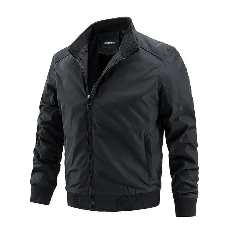 

Men's Thin Fashion Jacket Spring And Autumn Jacket Men's Large Size Casual Windbreaker Korean Version Of The Trend Of Men's Clot