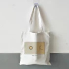 Холщовые сумки для покупок 2021sun and Moon, с принтом цветов, большая емкость