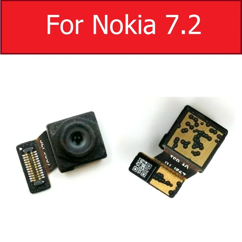 Фронтальная камера для Nokia 7,2 TA-1181 TA-1196, маленькая фронтальная камера, модуль камеры, гибкий кабель, запасные части