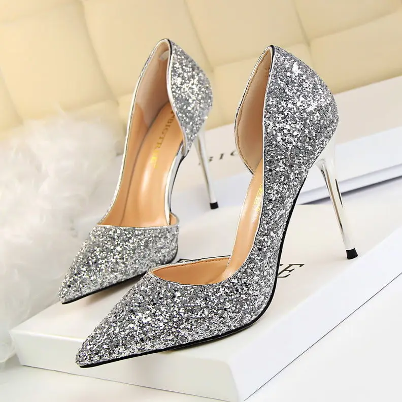

Shoes Women Pumps Fashion High Heels Shoes Black Pink Yellow Shoes Women Bridal Wedding Shoes Ladies Stiletto Party Shoe