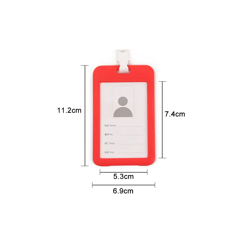 1 шт. унисекс банк кредитный держатель для карт s автобус ID Имя рабочий