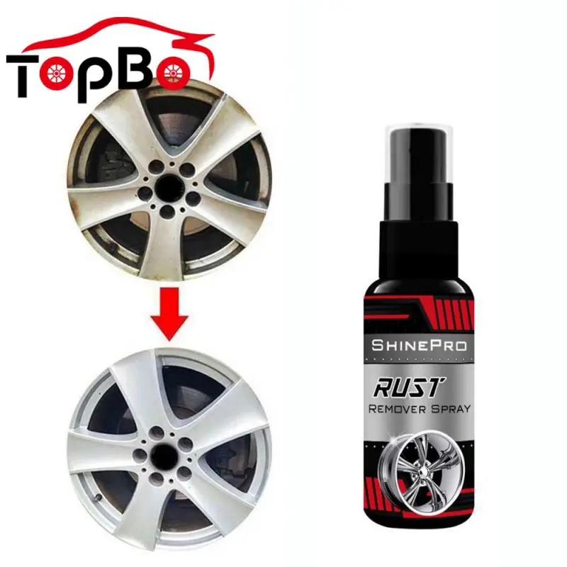 

30ml Car Metal Surface Chrome Rust Remover Spray Paint Car Maintenance Multi-Purpose Iron Powder Cleaning Super Cleaning Tool