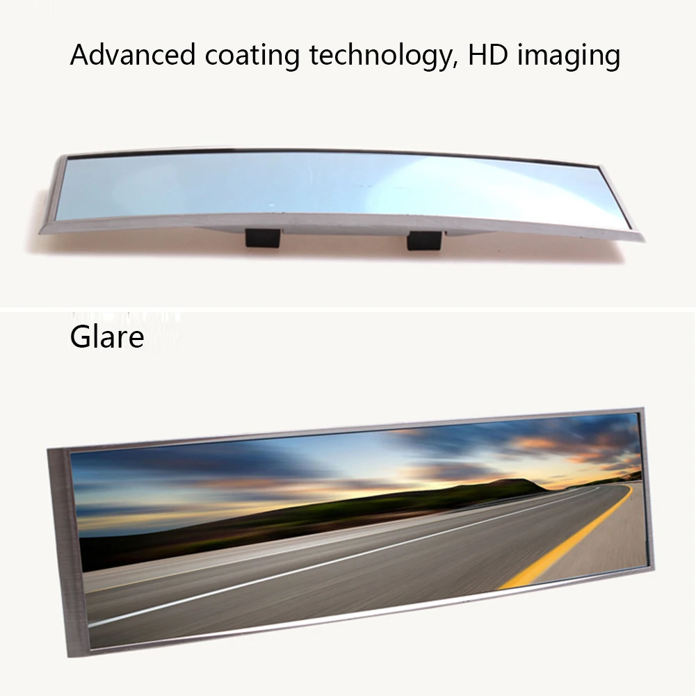 Зеркало заднего вида автомобиля с антибликовым покрытием без слепого пятна 360