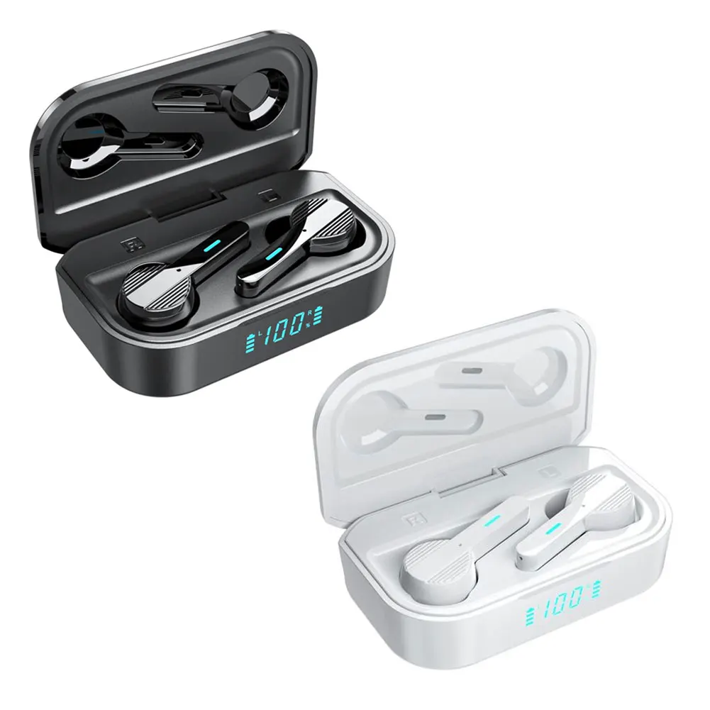 

Wireless Earphones Bluetooth Headphones IPX6 Waterproof HiFI Stereoe Gaming Earbud In-Ear Earbuds With Noise Reduction HD Voice