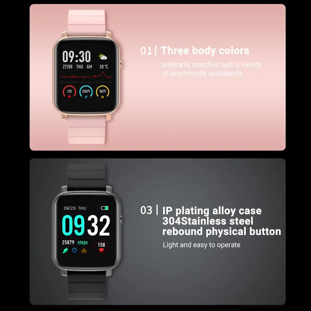 F1 Smart Watch Men Women Heart Rate And Blood Pressure Monitorsing Full Touch Screen Multi-sports Mode With Rotary Encoder | Электроника