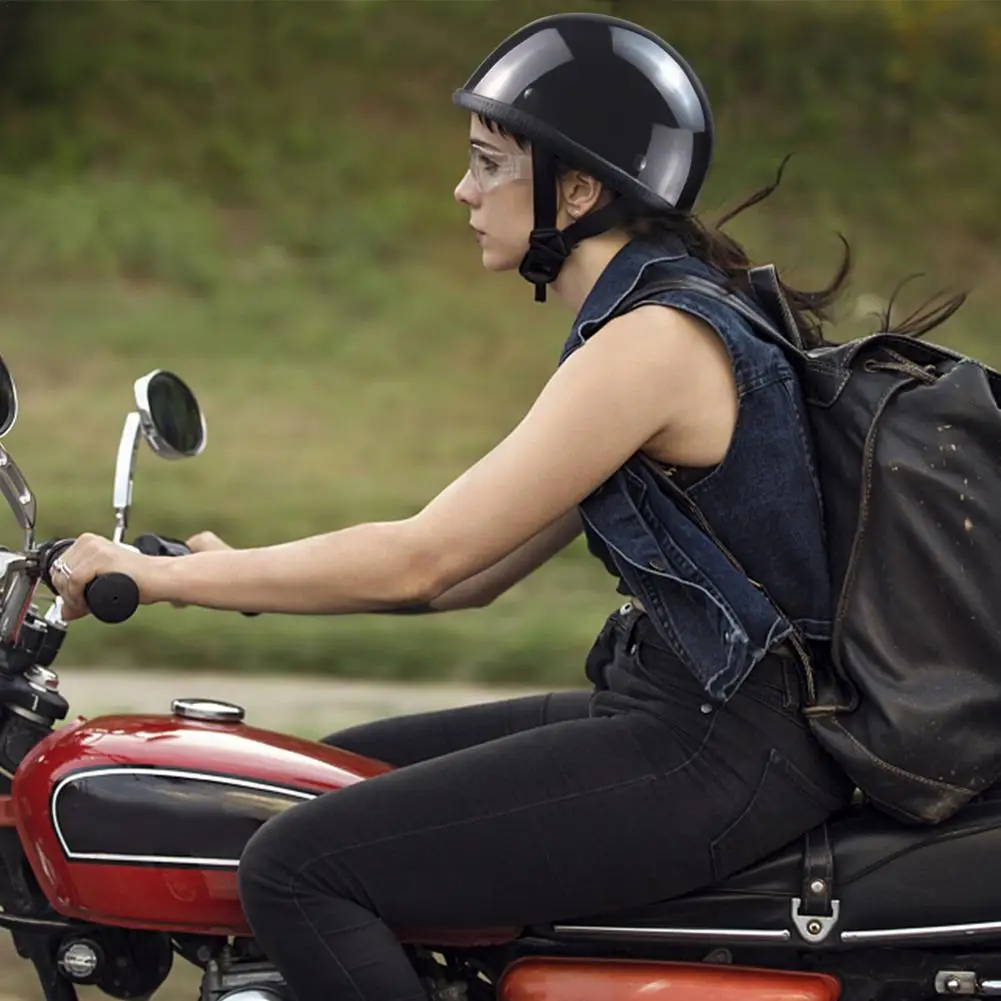 

Vintage Motorcycle Helmet ABS Matte Half Face Helmet Helmet Visor Anti-Fog Helmet Lens Anti-UV Full Face Wind Shield Visor