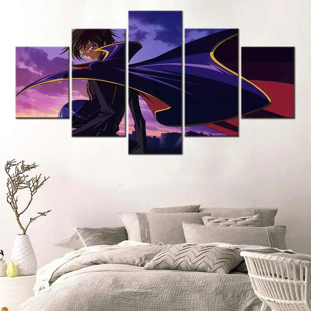 

Canvas Art 5 Piece Belshazzar Posters Print by Rembrandt Van Rijn Home Decoration Accessories Bedroom Pictures Wall Art Set