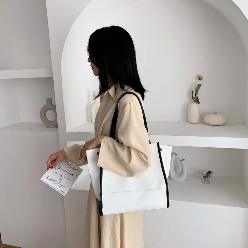 Youda модная однотонная Дамская Большая вместительная сумка Классический Стиль