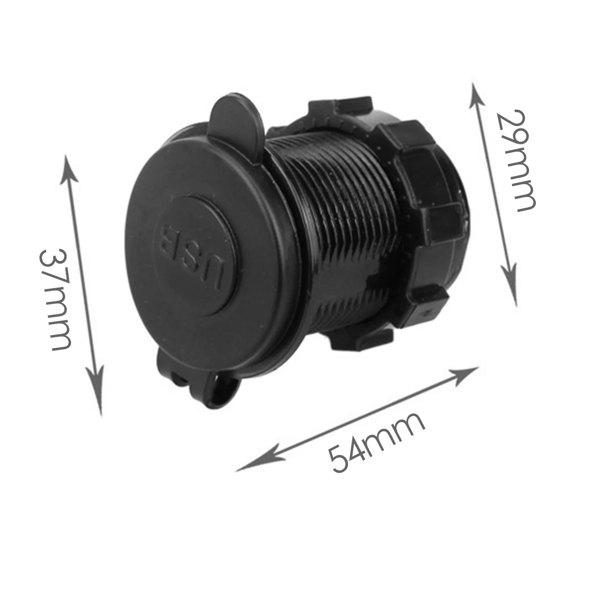 Автомобильное зарядное устройство Smart Dual QC3.0 USB Универсальная Быстрая зарядка с