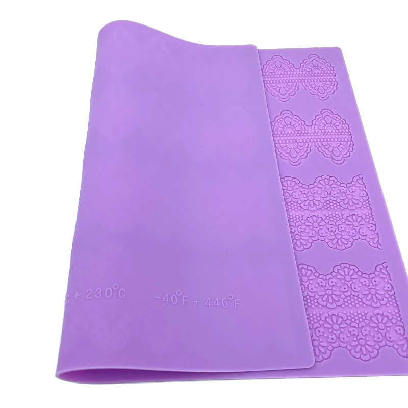 Силиконовая форма для выпечки торта кружевной коврик украшения из сахара размер