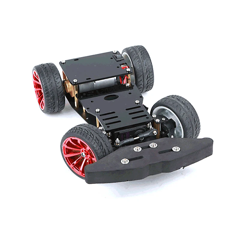 Полноприводный робот умный автомобиль рулевое колесо шасси автомобиля для
