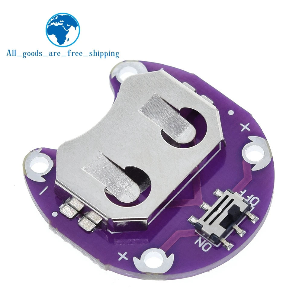 Держатель для аккумулятора LilyPad CR2032 модуль крепления батареи arduino Комплект