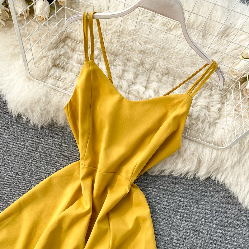 Boho 2021 V образным вырезом сексуальное Разделение летнее платье миди длинное на