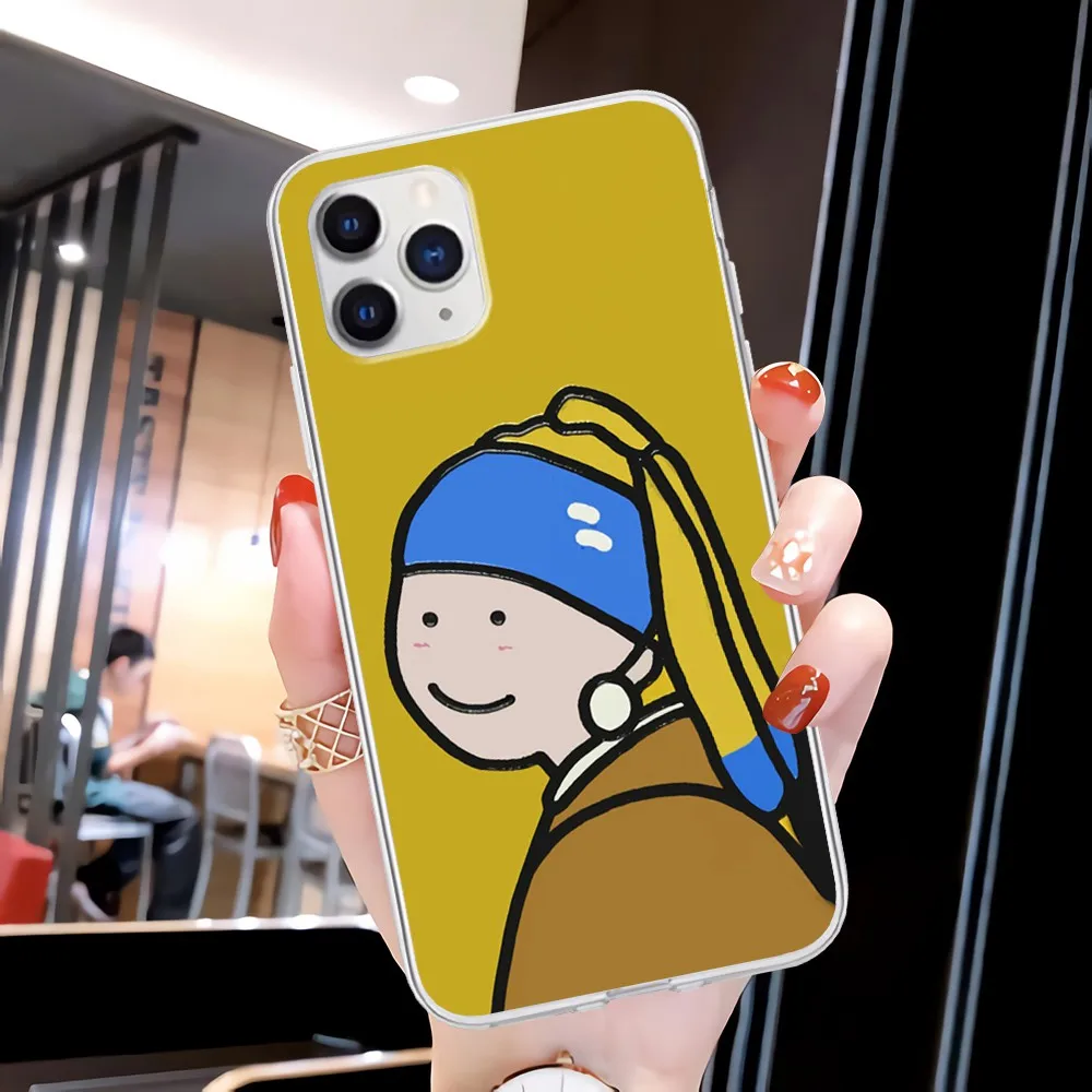 

Oil Paint Renaissance Van Gogh Transparent Phone Cover Clear Case For Xiaomi Redmi K30s Ultra Note 8 9 Pro 9s 10T Pro 11 10 Lite