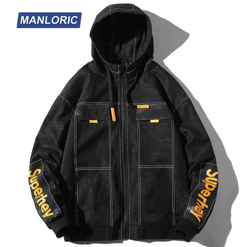 MANLORIC 2020 Fall and Winter Cotton Casual Man Jacket with Nood Fashion Men Clothing Japanese Streetwear Coat | Мужская одежда