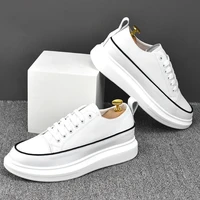 summer white shoes boys all matching korean style trendy white height increasing board men s 2021 new casual shoes